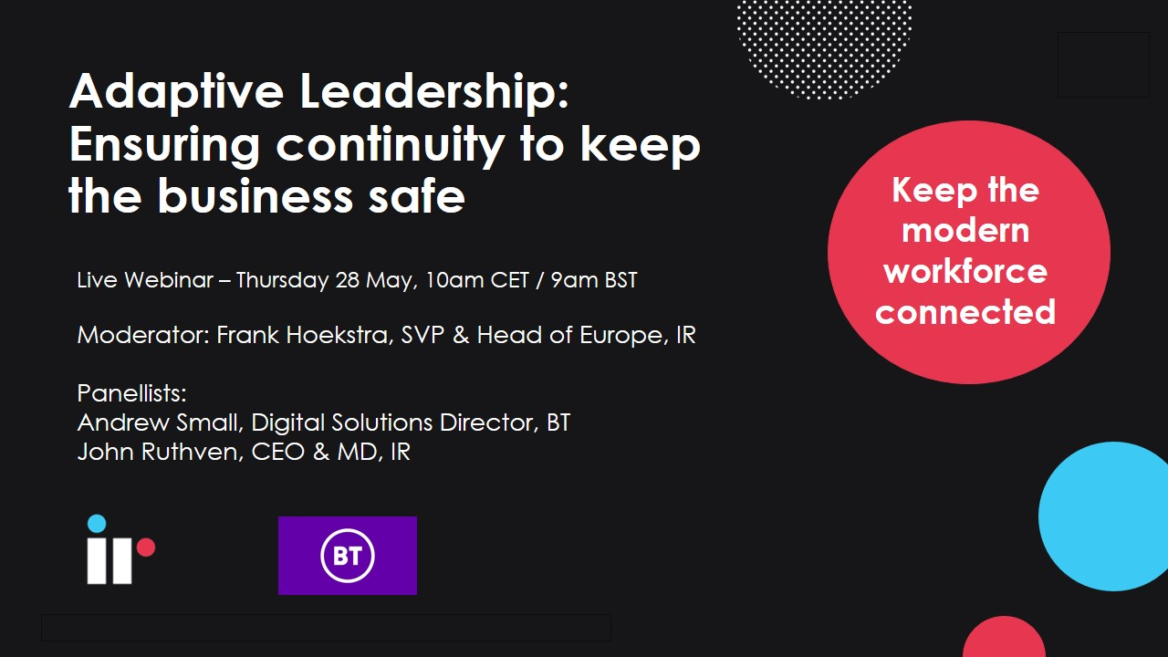 Adaptive Leadership: Ensuring continuity to keep the business safe